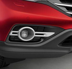 Накладки передних ПТФ оригинал для Honda CR-V 2012-